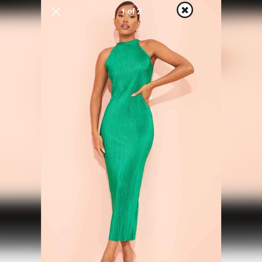 Green dress